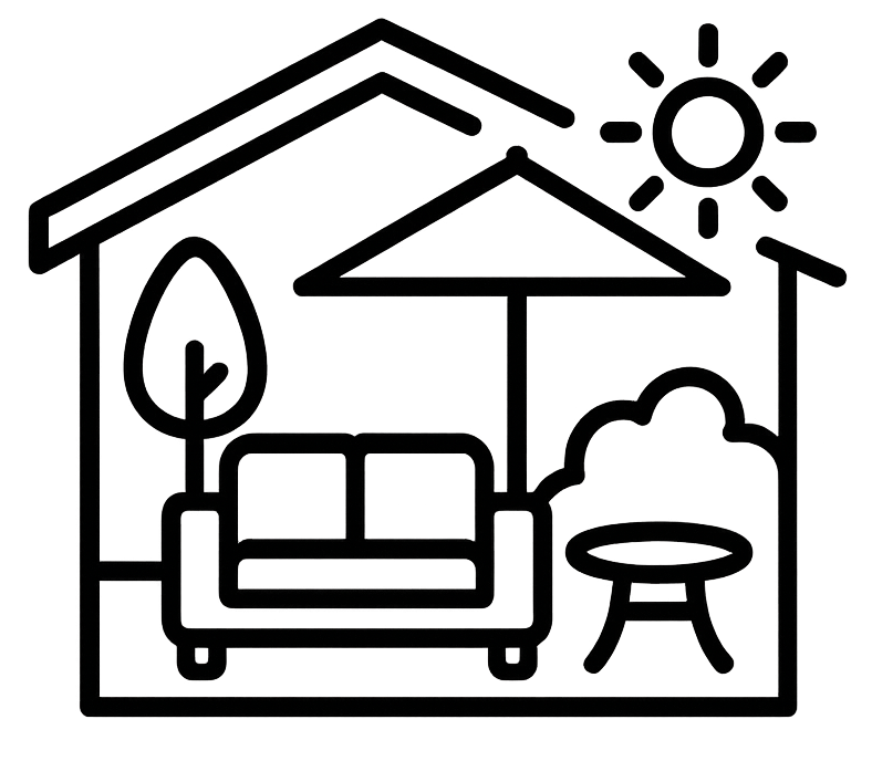 Outdoor Living Space Icon